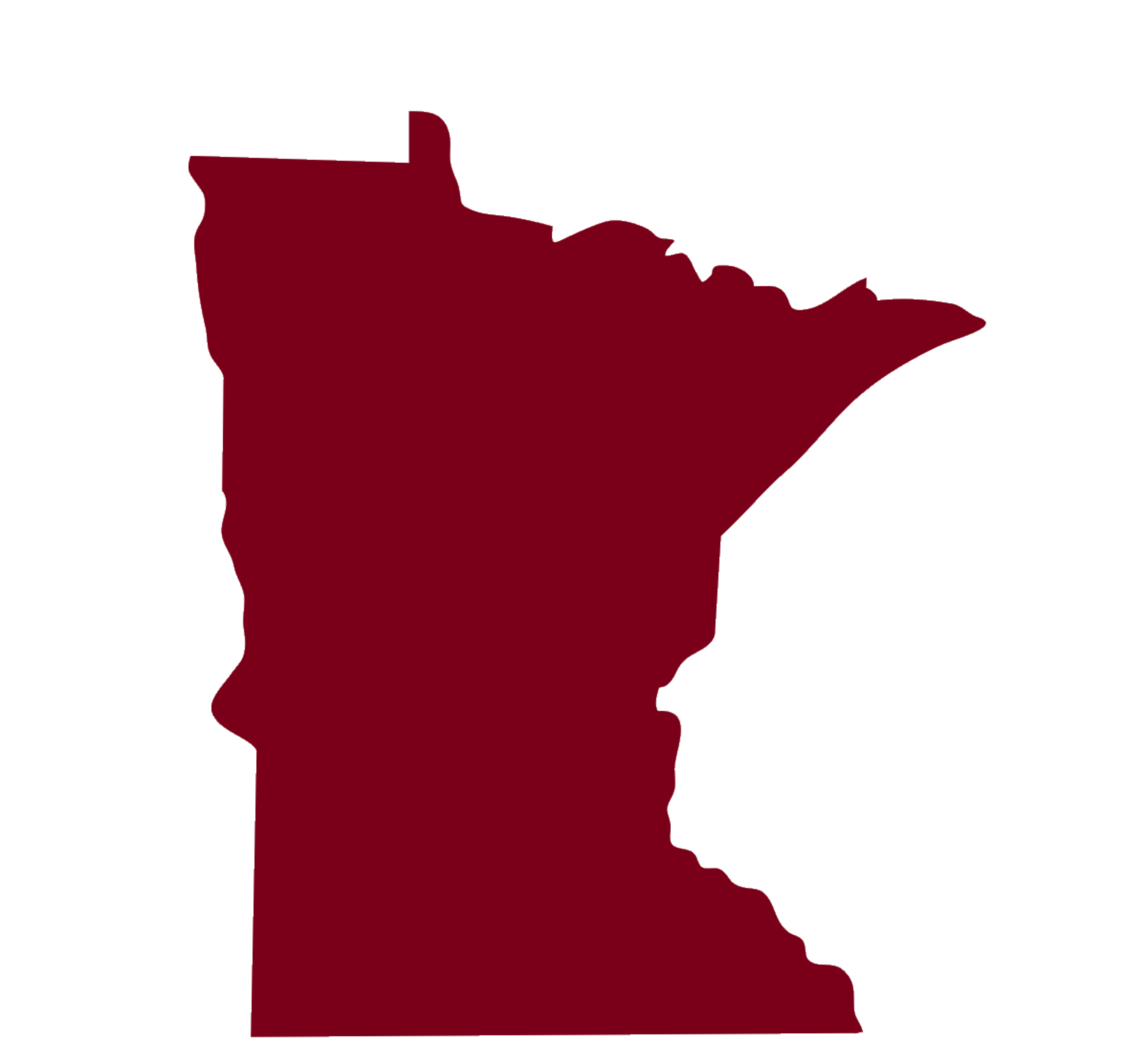 Map of Minnesota State